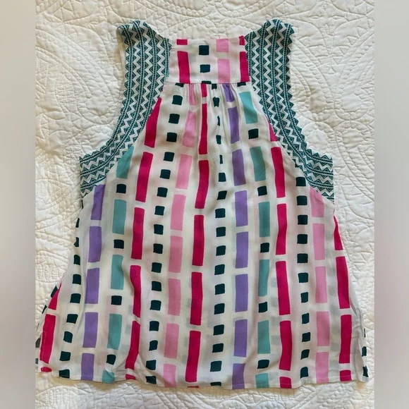 Savanna Jane Pink and Purple Blouse with Crochet Trim - Picture 2 of 4